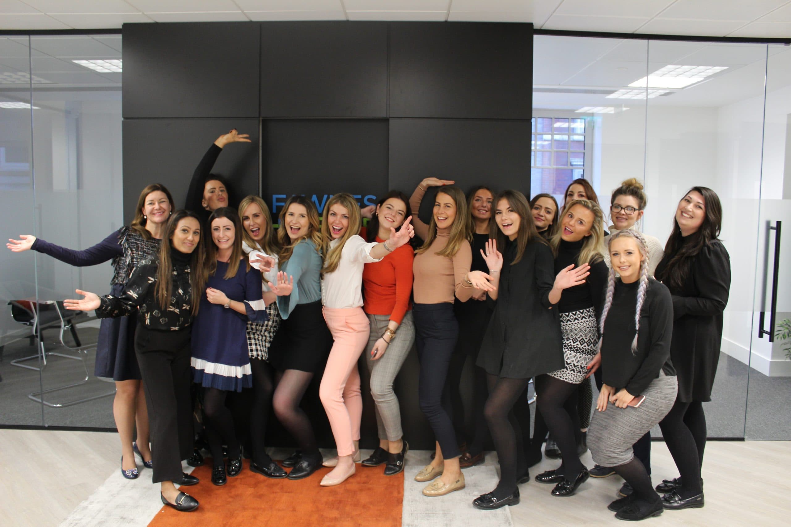 The Fawkes & Reece team in the London office