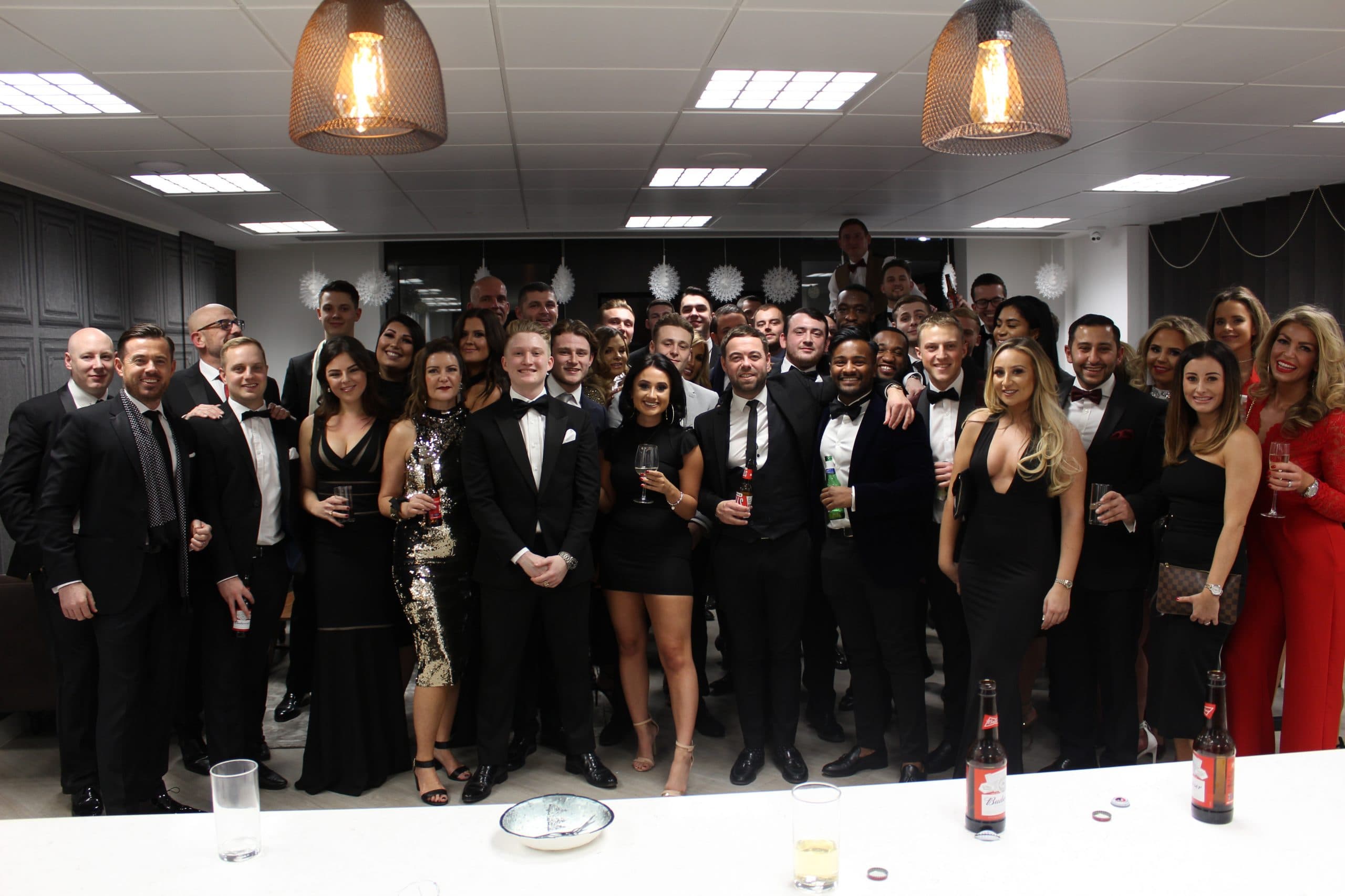 The Fawkes & Reece team at an awards evening